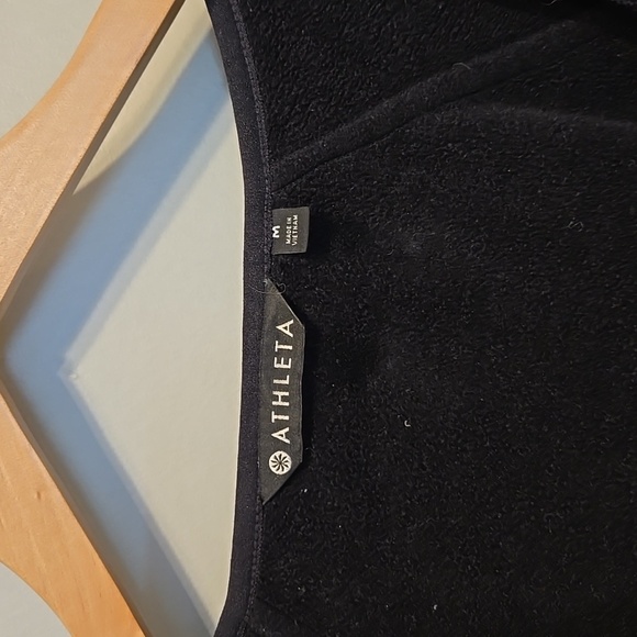 Athleta Women Cozy Karma Wrap oversized Open Toe Cardigan sweater sz M - Picture 3 of 9